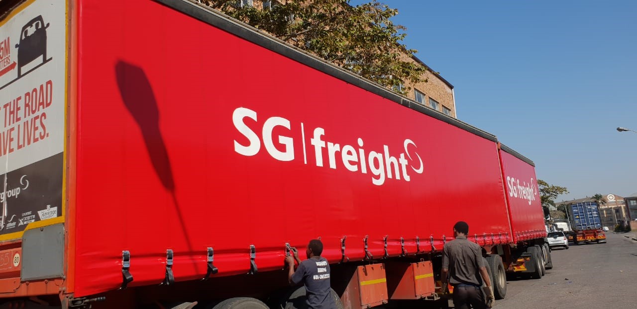 8m x 3m Truck Branding